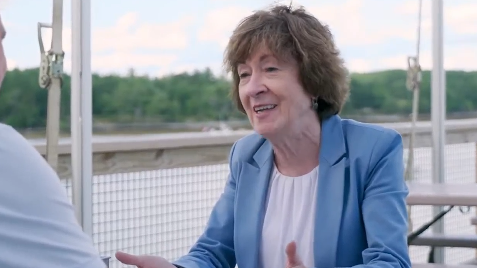 Susan Collins Dishes the Dirt on Her Democrat Rival
